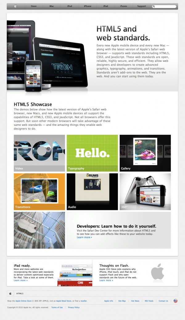 HTML5 Demo Pages