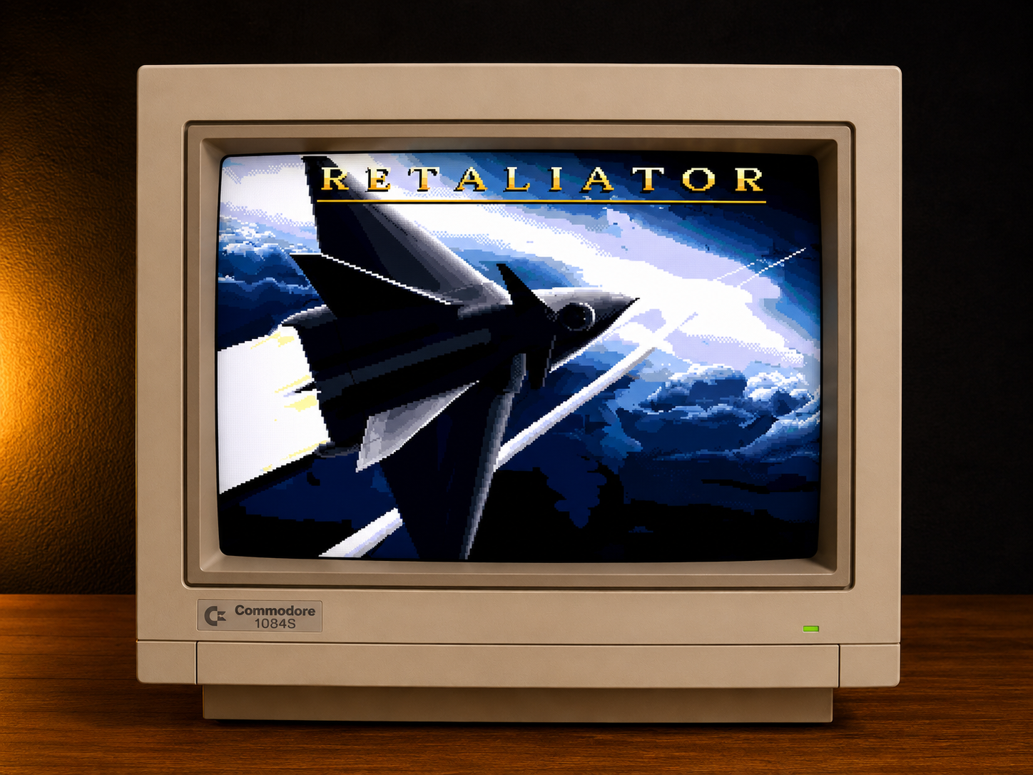 Bug dolu Amiga versionu açılış ekranı!